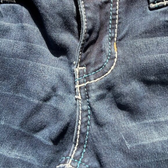 HYDRAULIC✨ LOLA CURVY Low-Rise Bootcut Jeans 👖 Embroidered Bling Size 5/6 - Picture 16 of 16